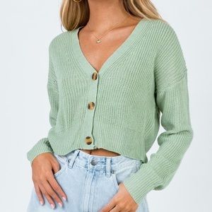 Princess Polly cropped cardigan